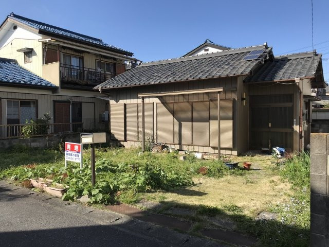 鴻巣市神明３丁目の売地の外観|南側から撮影。2020年4月17日 10：30頃。