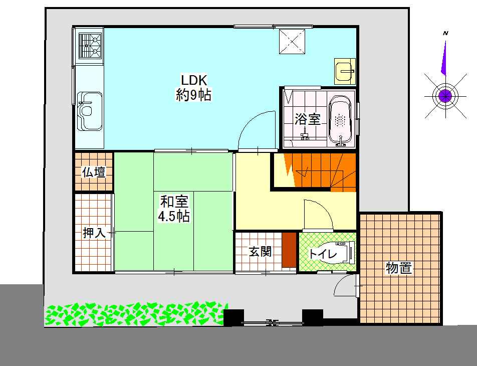 箕面◆「牧落駅」徒歩8分◆西小路1丁目　中古戸建♪の画像
