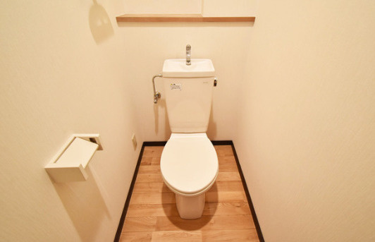 カンファート三潴のトイレ|こちらのリビングで趣味の時間をお楽しみください