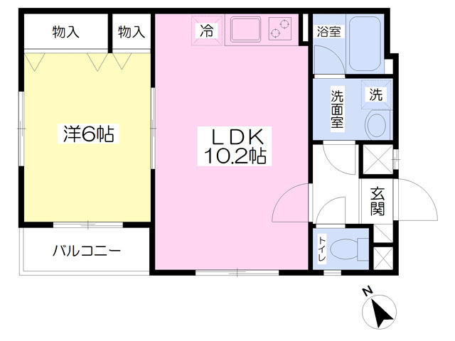 アードリガー菜園の間取り