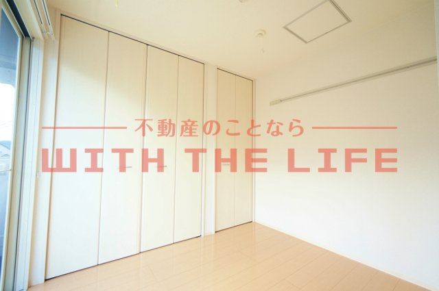 ファルコン久留米高校駅前【10，000円キャッシュバック対象物件】の寝室|使い勝手のいい寝室です