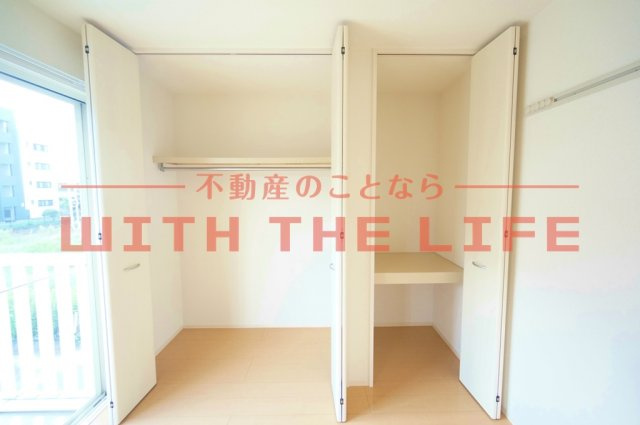 ファルコン久留米高校駅前【10，000円キャッシュバック対象物件】の収納|収納スペース豊富です