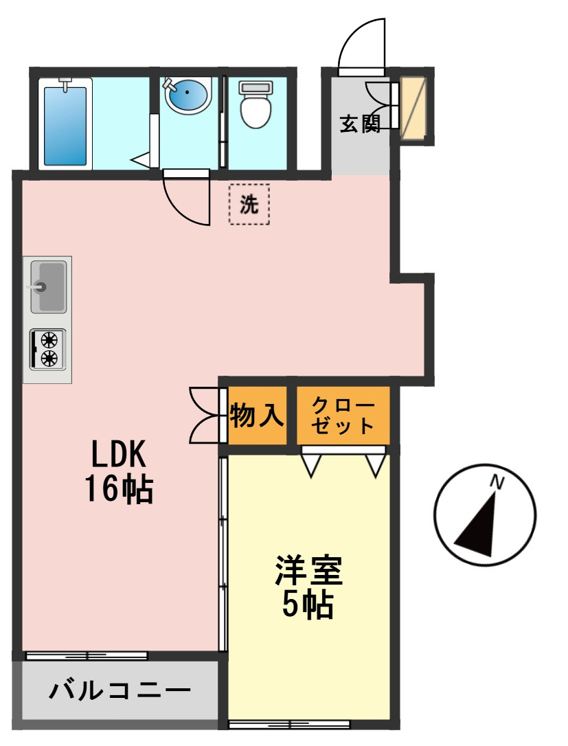 アスパイアレジデンスの間取り