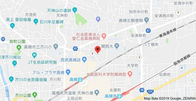 【地図】 | ジオ高槻ミューズレジス