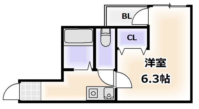 【間取り】 | トレヴィの泉