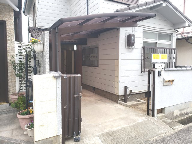 五色山7丁目戸建の駐車場|サイズ確認は現地で☆神戸市垂水区　五色山7丁目戸建☆