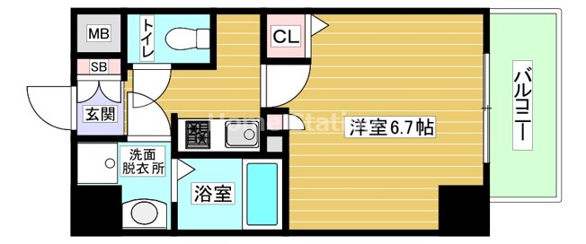 【間取り】 | スワンズシティ福島グランデ
