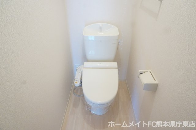 熊本市中央区大江４丁目のアパートのトイレ