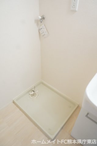 熊本市中央区大江４丁目のアパートの洗面所