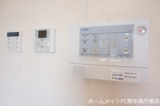 熊本市中央区大江４丁目のアパートのセキュリティ