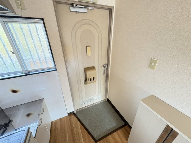 ドルフ石井Ａ棟の玄関