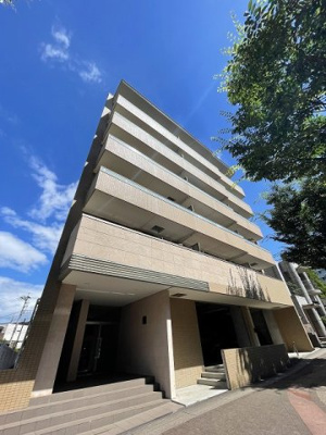 【外観】 | ラフィーネ・パレ | グリーンライン「北山田」駅まで徒歩1分！鉄筋コンクリートの6階建てマンションです♪駅近のお部屋をお探しの方におすすめ♪