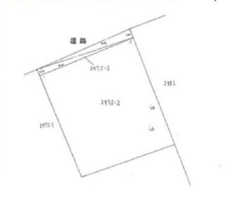 【土地図】 | 安中市原市　売地