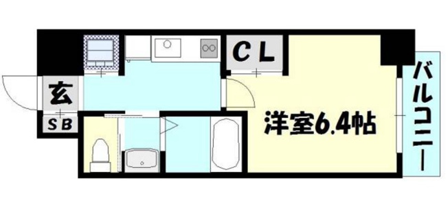【間取り】 | フレアコート梅田