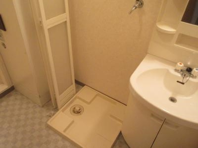 コージーハイツ大宮の洗面所|室内設置可