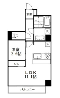 【間取り】 | DeLCCS菊川（エス・ワンマンション）