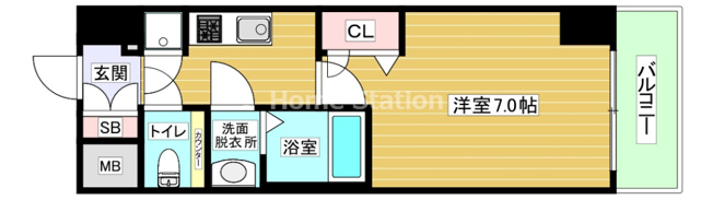 【間取り】 | ファーストステージ梅田WEST