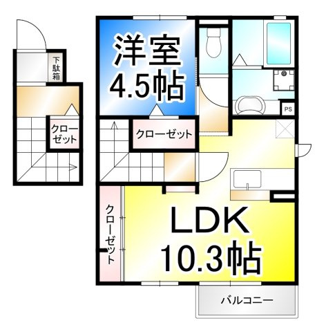 ベル・ラフィーネの間取り