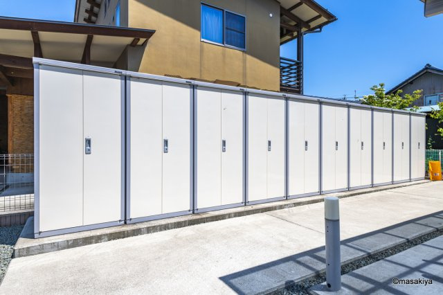 ベル・ラフィーネの展望|物置・駐輪場