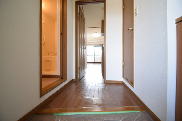 アンソレイエの玄関|玄関からの眺め