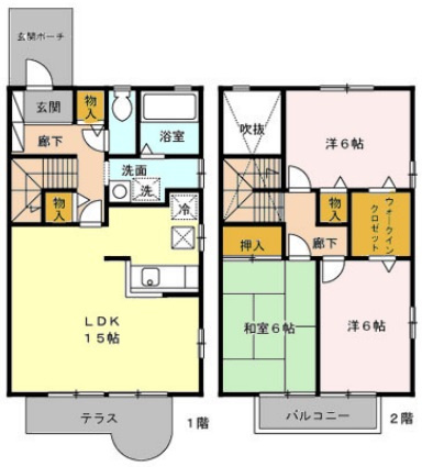 アルシオネCの間取り