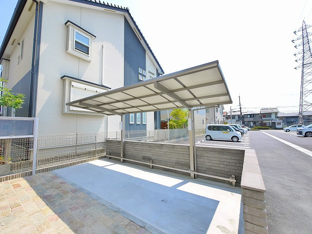 メゾン　ダンデリオンのその他共用部分|自転車置き場です