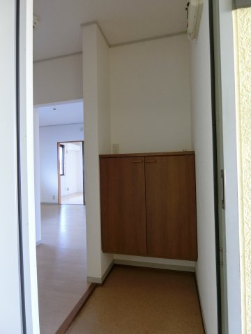 セジュールM　A棟の玄関