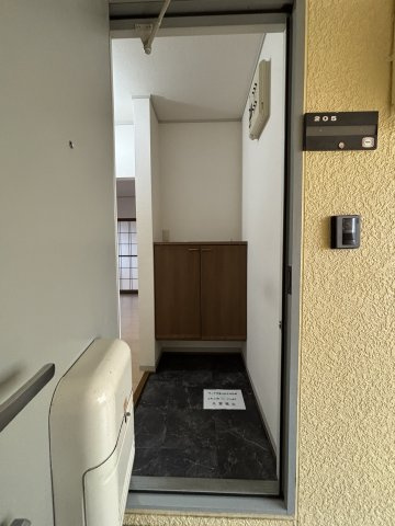 セジュールM　A棟の玄関