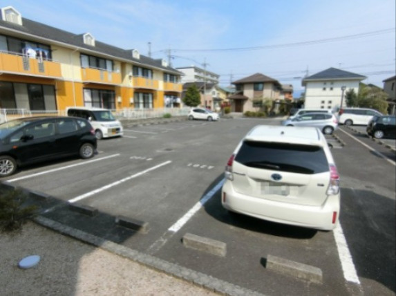 セジュールM　A棟の駐車場