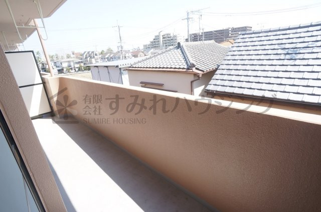 アネックス大野のバルコニー|参考、同建物・反転間取りの号室