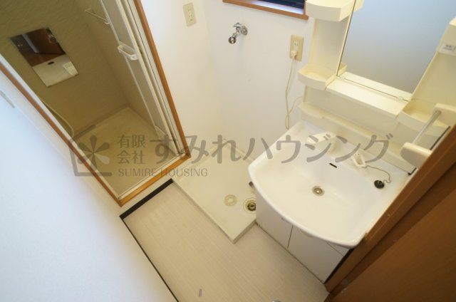 アネックス大野の洗面所|参考、同建物・反転間取りの号室