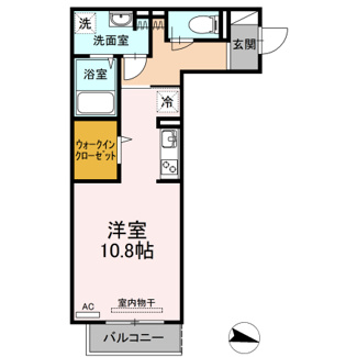 【間取り】 | フレッチェ・ボスコⅡ
