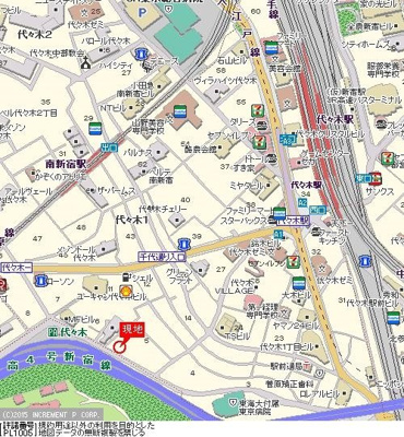 【地図】 | ＡＰＡガーデンピア代々木