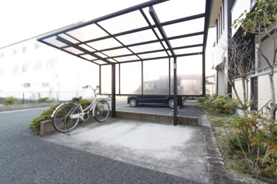 【その他共用部分】 | ヴィラ・ライスシャワーＡ | 駐輪場です