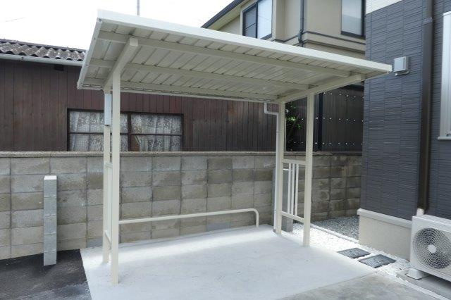 倉敷市八王寺町のアパートのその他共用部分|自転車置き場