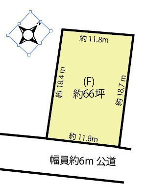 鴻巣市箕田の売地
