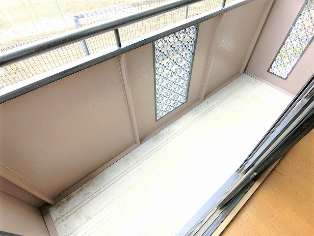 セントラルコートＮのバルコニー