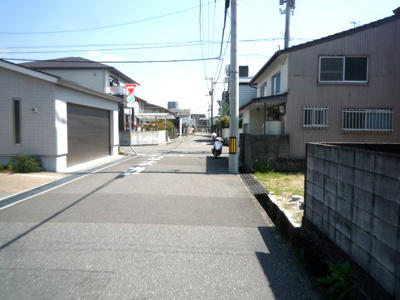 【前面道路含む現地写真】 | 高知市三園町売地