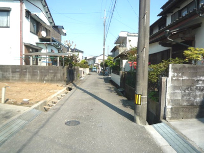 【前面道路含む現地写真】 | 高知市三園町売地