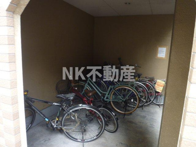 【その他共用部分】 | チタ・ヴィラ足代（布施賃貸） | 駐輪場です