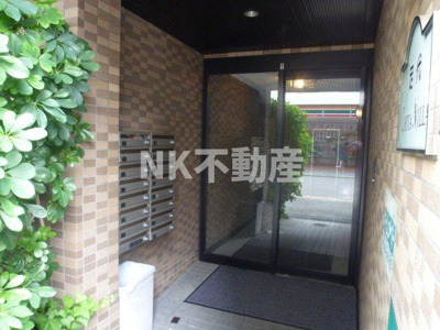 【エントランス】 | チタ・ヴィラ足代（布施賃貸） | 清潔なエントランスです