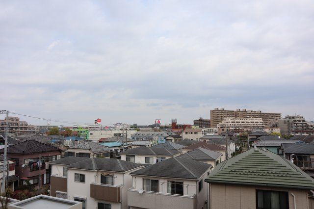 ダイヤパレス津田沼けやき通りグリーンスクエア　４階部分の展望