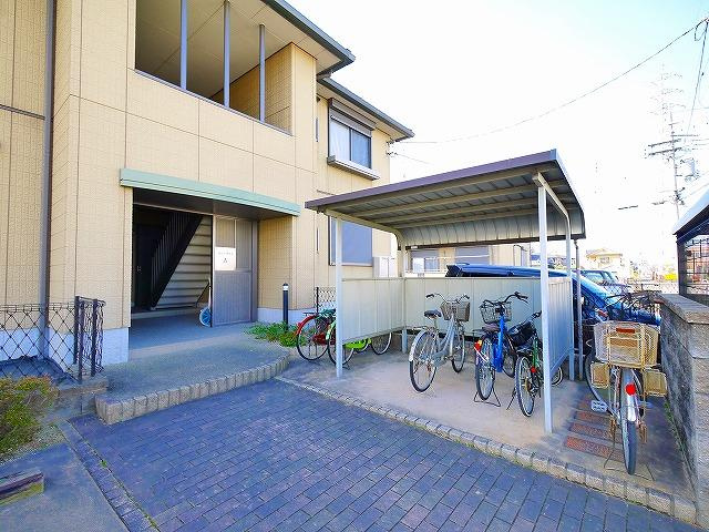 サニーサイドAのその他共用部分|自転車置き場