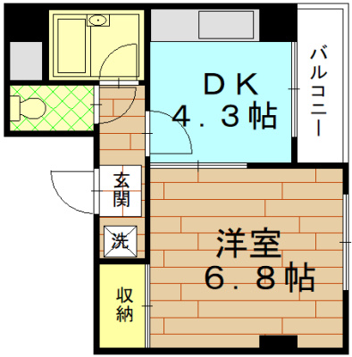 ホワイトクレステの間取り