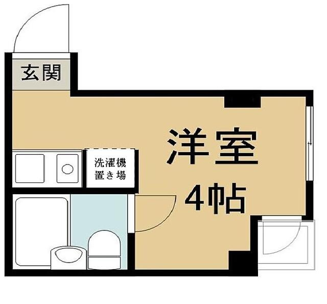 室内洗濯機置き場♪