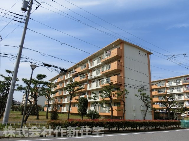 袖ケ浦住宅　１階部分の外観