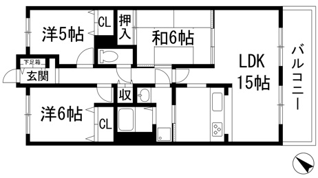 【間取り】