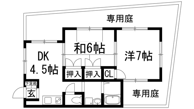 【間取り】 | 松葉苑