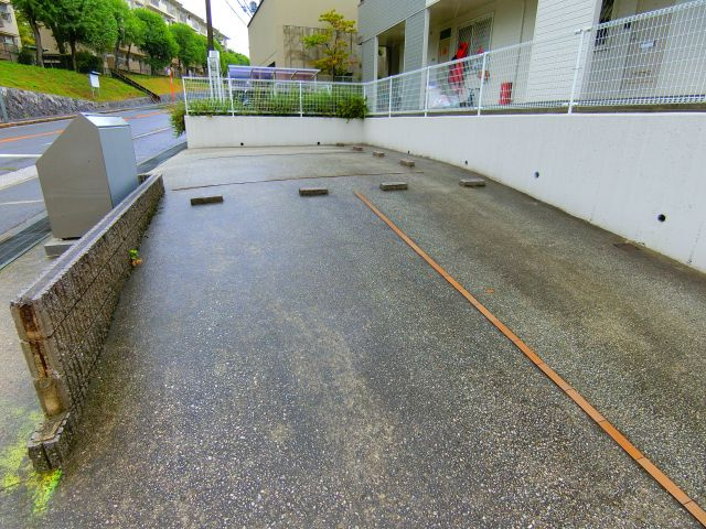丸元ハイツの駐車場