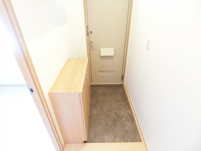 丸元ハイツの玄関